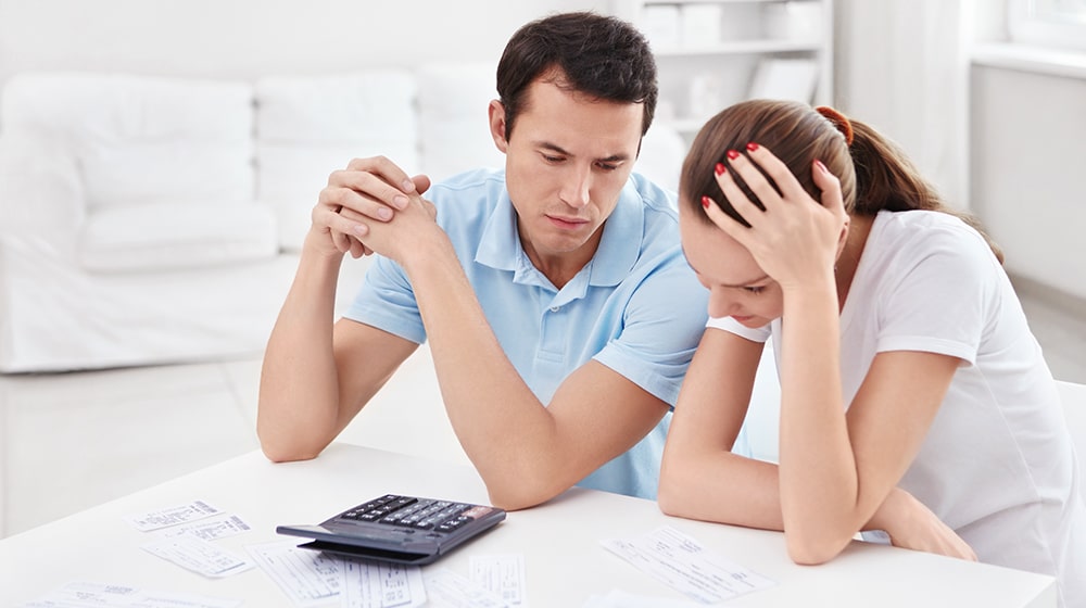 Married Couple Struggling With Finances