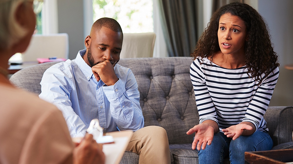 Speaking With a Marriage Counselor