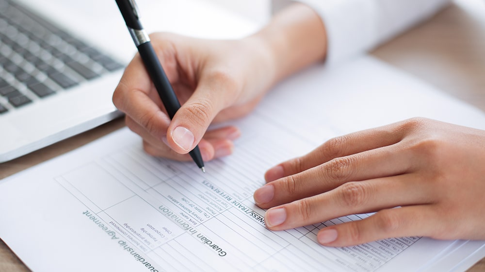 Filling Out a Temporary Guardianship Agreement Form
