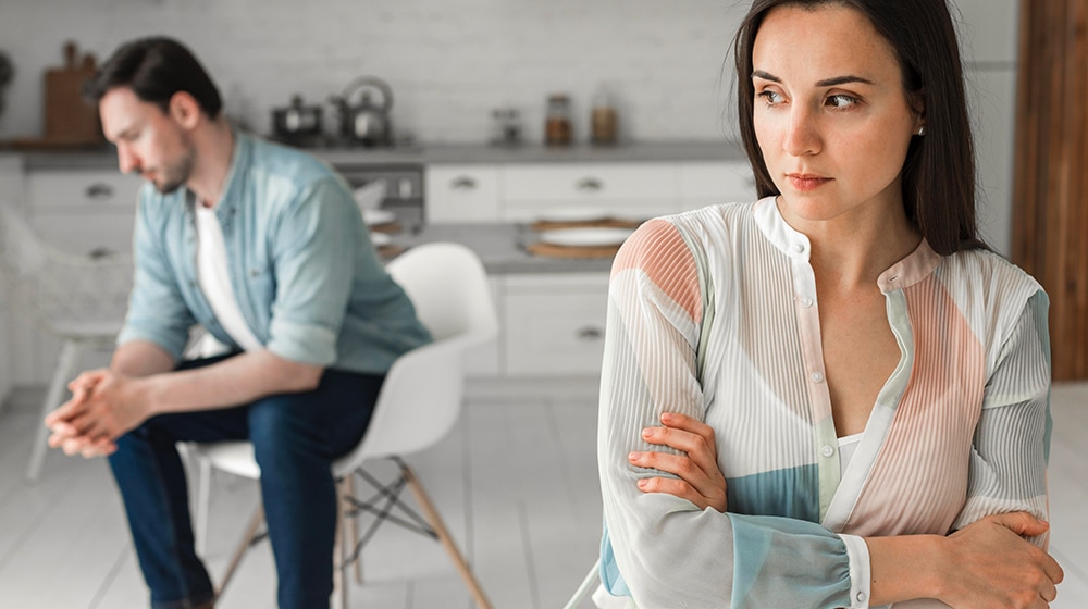 Married Couple Suffering From Commitment Issues